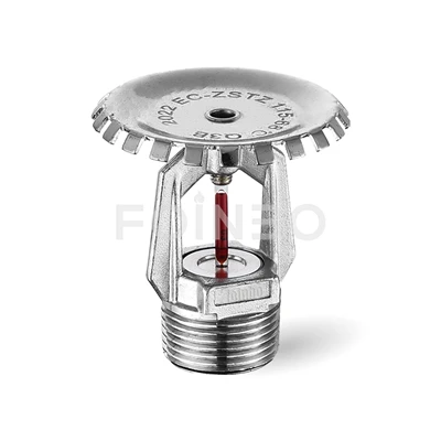 ما هو تصنيف درجة الحرارة لأكثر من 1/2 EC Sprinklers؟